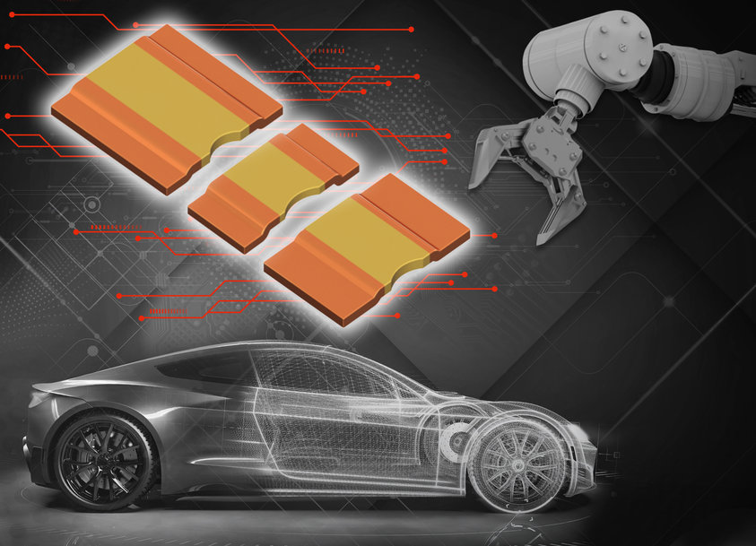 I nuovi resistori di shunt di ROHM Metal Plate da 12 W nominali, di profilo ultra-basso: ideali per i moduli di potenza Double-Sided Cooled destinati ad applicazioni per il settore automotive e le apparecchiature industriali